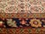 19th Century Bidjar Wide Runner, Hand-Knotted Wool, Allover Paisley Pattern, Ivory & Navy, 4x14 For Sale - Image 16 of 18
