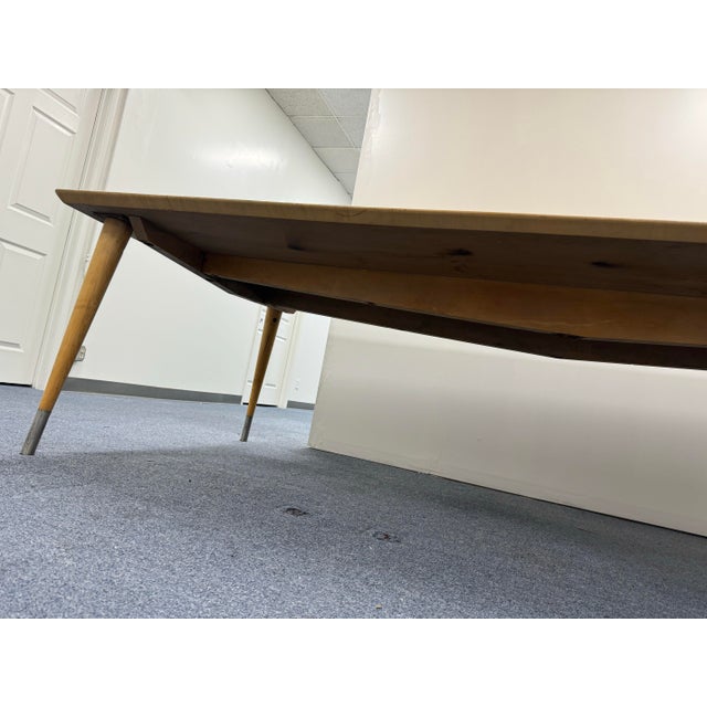 Mid 20th Century Mid Century Modern Boardroom Table For Sale - Image 5 of 11