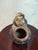 Chinese Ceramic Pot Trio-Colored Glazed Pottery Water Pot Hand Carved Tiger Shape For Sale - Image 9 of 9