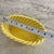 Rustic European Bright Yellow Vintage Ceramic Braided Basket Made in Spain For Sale - Image 3 of 9