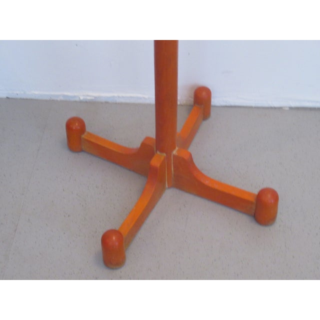 Wood Italian Wooden Coat Rack by Vico Magistretti, 1970s For Sale - Image 7 of 8