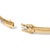 Early 21st Century 14K Yellow Gold 1.00 Cttw Half Eternity Diamond Bangle Bracelet (G-H Color, SI2-I1 Clarity) - 7" Inches For Sale - Image 5 of 6