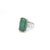 Natural Tourmaline Sapphire Ring 7 14k WG 12.17 TCW Certified For Sale - Image 15 of 18