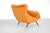 Orange Velvet Armchairs, Italy, 1960s, Set of 2 For Sale - Image 6 of 14