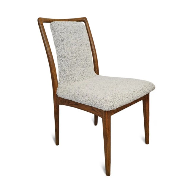Mid-Century Modern Mid Century Float Back Chair For Sale - Image 3 of 8