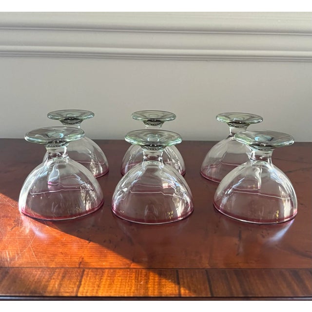 These vintage Italian footed dessert cups are perfect for ending your holiday meal on a sweet note and for enjoying gelato...