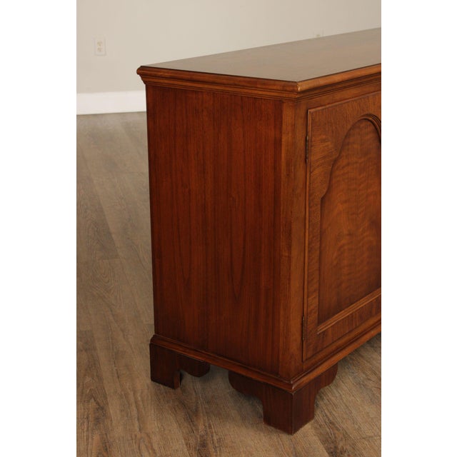 Baker Milling Road Georgian Style Walnut Buffet Sideboard For Sale - Image 10 of 18