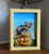 Figurative Harvest Dreams by Claudia Griesbach-Martucci | Oil On Artefex Mouse on a pumpkin with a butterfly. For Sale - Image 3 of 3