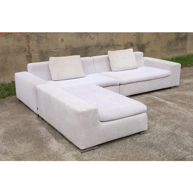 Minotti Three-Section Sectional Sofa For Sale In Dallas - Image 6 of 7