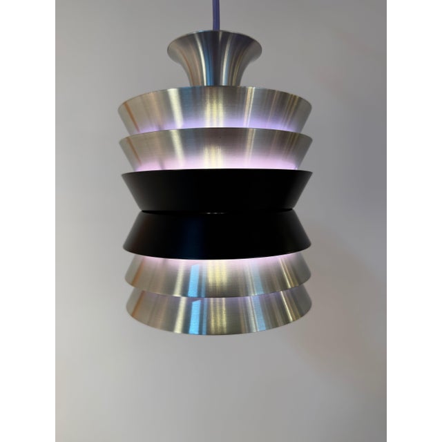 Trava Louvered Lamp by Carl Thore for Granhaga For Sale - Image 3 of 11