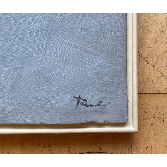 2000 - 2009 Gilbert Pauli, Grey/Blue Shade, Oil on Canvas, 2005 For Sale - Image 5 of 8