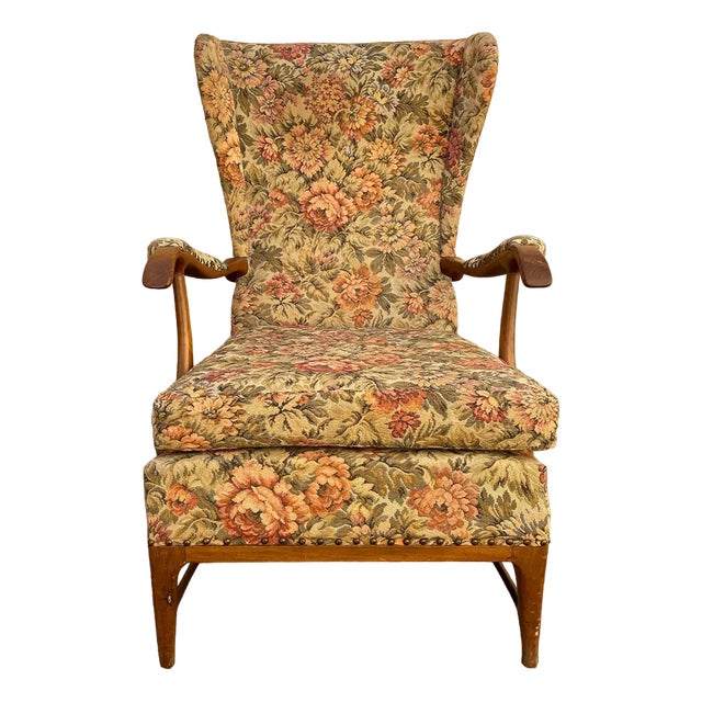 Set of Vintage Armchairs by Paolo Buffa for Frama, 1950s For Sale