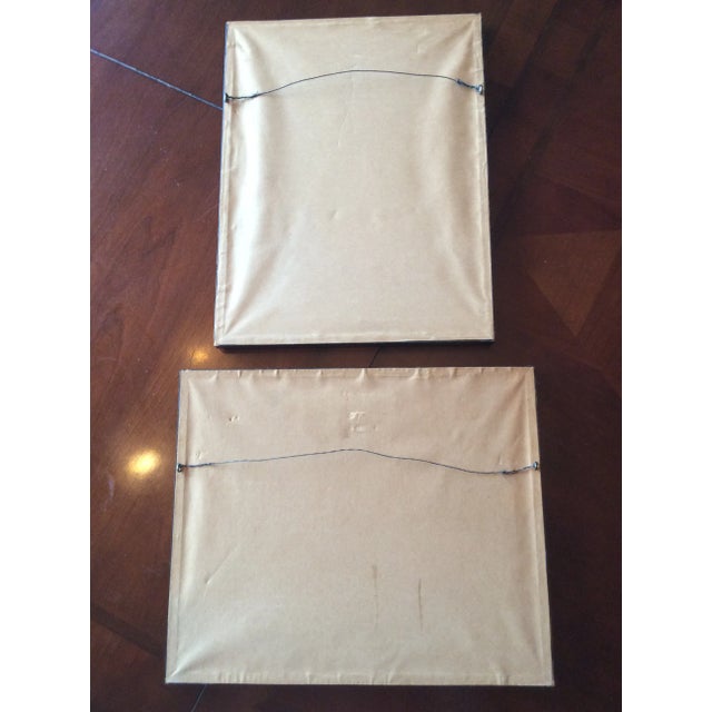 Vintage Architectural Hand Colored Etchings - a Pair For Sale - Image 12 of 13