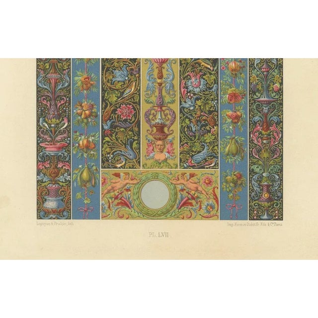 Renaissance Decorative Borders and Panels, 1869, Paper For Sale - Image 4 of 10