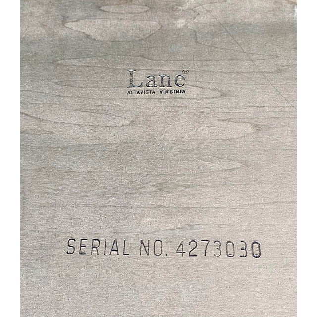 Vintage Lane Faux Tortoise Shell Oil Drip Finish Parsons Console Table For Sale In Washington DC - Image 6 of 6