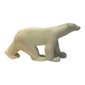 Art Deco Style Polar Bear Sculpture After François Pompon, MoMA Edition, Circa 1984