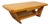 Vintage Brutalist Rectangular Coffee Table in Elm with Drawer, 1970s For Sale
