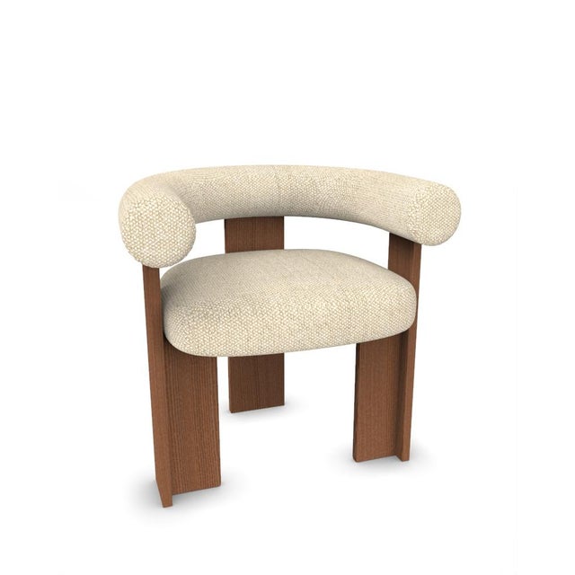 Contemporary Collector Modern Cassette Chair in Safire 0014 by Alter Ego For Sale - Image 3 of 7