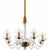 20th Century Italian Murano Glass Chandelier For Sale - Image 6 of 6