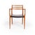 Mid-Century Modern Vintage Niels Otto Møller 78 & 62 Dining Chairs in Solid Teak Set of 8 For Sale - Image 3 of 8