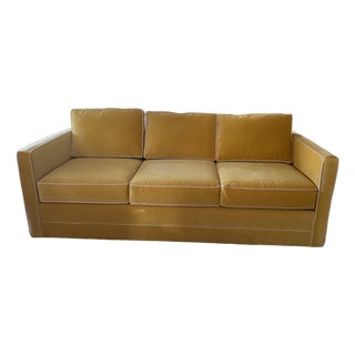 Anthropologie Carroll Contrast Piping Sofa 86" For Sale