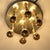 Mid-Century Modern German Atomic Ceiling Lamp in Brass from Cosack, 1970s For Sale - Image 6 of 7