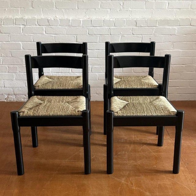 Carimate Chairs by Vico Magistretti for Habitat, Set of 4 For Sale - Image 11 of 11