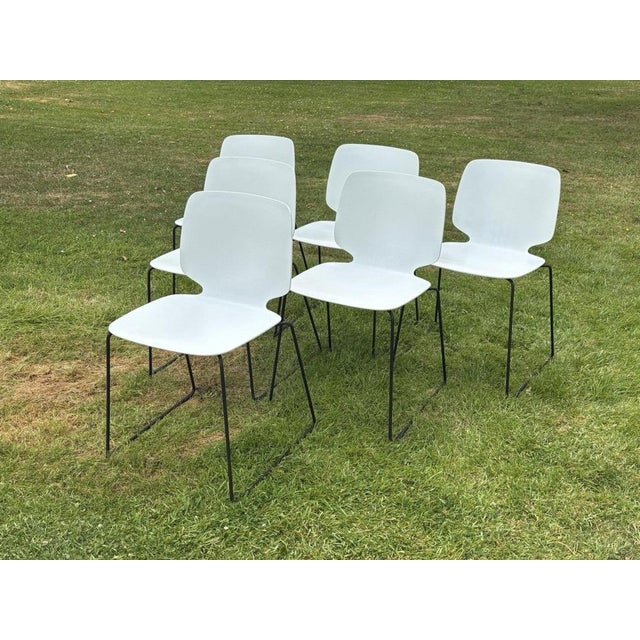 Vintage Dining Chairs, Set of 6 For Sale - Image 4 of 10