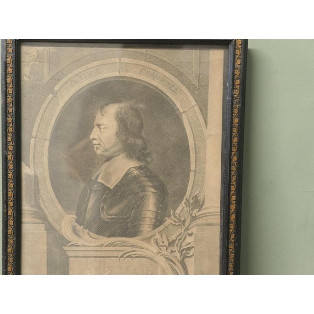 Paper Jacobus Houbraken, Portrait Composition, Engravings, Framed, Set of 12 For Sale - Image 7 of 8