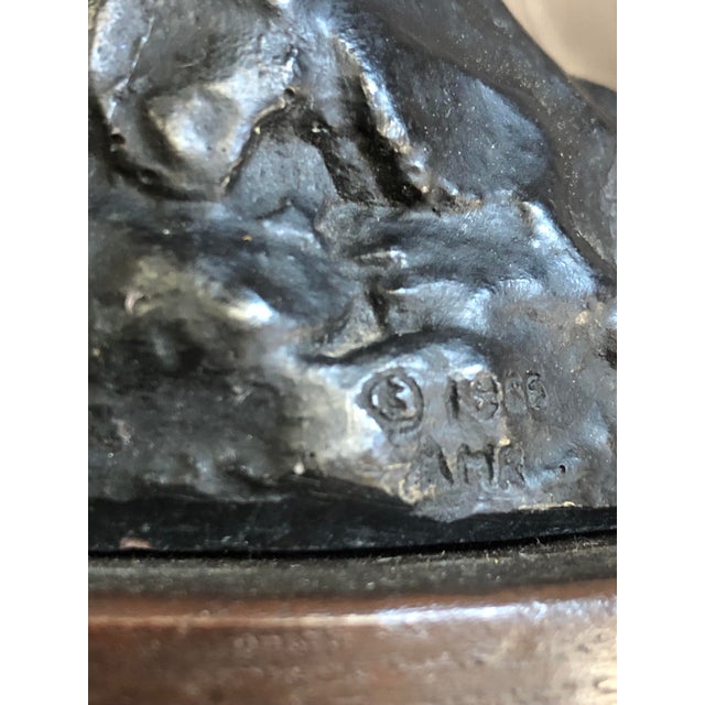 1966 Pierre Bonnard Nude Girl Bathing Alva Studio/Albright Gallery Statue For Sale - Image 4 of 12