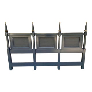 1966 Mid-Century King Size Headboard For Sale