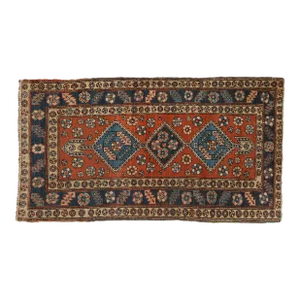 Vintage Heriz Rug Runner - 3'3" X 5'9"