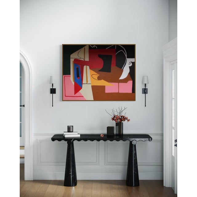 Bodasca, Abstract Geometric Forms No. 7, 2026, Acrylic on Canvas For Sale - Image 3 of 12