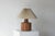 Wood Vintage Scandinavian Table Lamp with Teak Base For Sale - Image 7 of 7