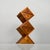 Italian Modern Geometric Wooden Chest of Drawers, 1980s For Sale - Image 9 of 15