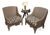 Pair of Sculptural Rope Lounge Chairs Attributed to Christian Astuguevieille — Beverly Hills Estate For Sale