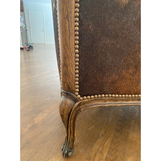 1950’s Restored Vintage Settee For Sale - Image 4 of 6