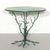 Organic Tree Form Metal Table Hand Painted Green For Sale - Image 10 of 10