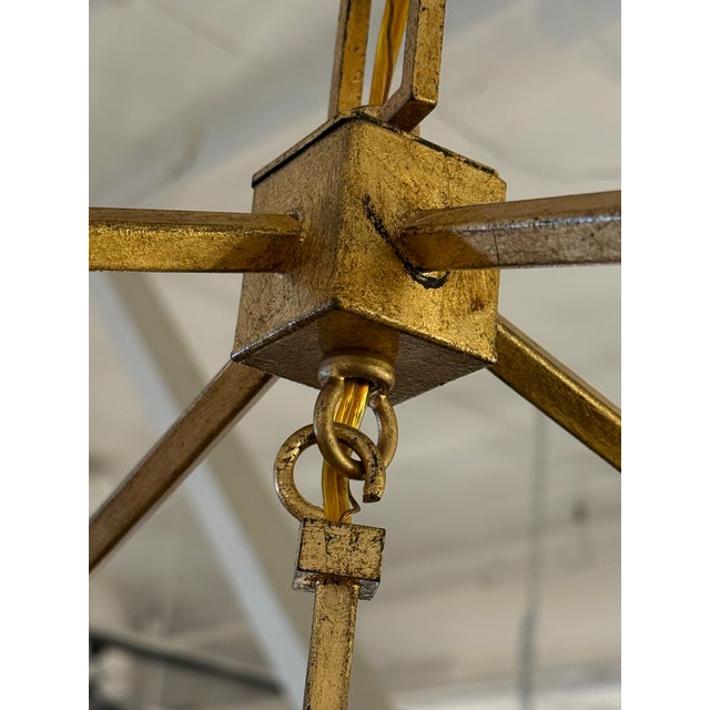 Gold Williams Sonoma Home Darlana Lantern For Sale - Image 8 of 12