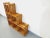 Pine Staircase Bookshelf in the style of Maison Regain, 1980s For Sale - Image 10 of 12