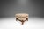 Beige Set of Two (2) Restored Mid-Century Modern Ottomans / Footstools in Oak in the Manner of Adrian Pearsall, Usa, C. 1960s For Sale - Image 8 of 18