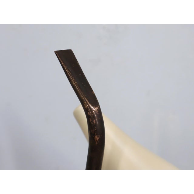 Italian Brass and Marble Table Lamp by Oscar Torlasco for Lumen, 1950s For Sale - Image 11 of 14