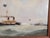 Ironclad Battleship HMS Devastation 19th Century Original Oil Painting For Sale - Image 4 of 5