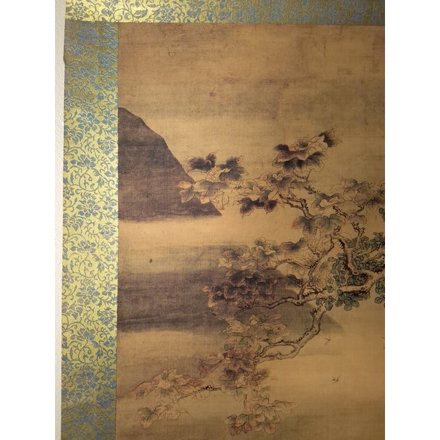 Chinese Mountain Monkeys Scroll For Sale - Image 4 of 8