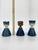 Mid-Century Modern Candleholders the Three Kings by Gerald & Gotlind Weigel for Weigel Ceramics, West Germany, 1960s, Set of 3 For Sale - Image 3 of 18