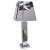 Silver 1970s Sculptural Chrome Table Lamp by Curtis Jere, Signed For Sale - Image 8 of 8