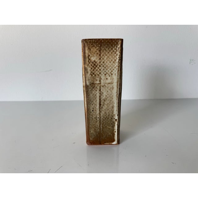 Vintage Stevens Organic Studio Pottery Vase For Sale - Image 4 of 12