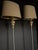Gray Pair of Buffet Lamps With Antique Fragments For Sale - Image 8 of 8