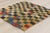 Goldenrod Vintage Persian Gabbeh Rug, 03'00 X 03'01 For Sale - Image 8 of 10
