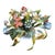 French Vintage Italian Tole Flowers / Floral Bouquet Arrangement Sculpture in Pot, Made in Italy For Sale - Image 3 of 10